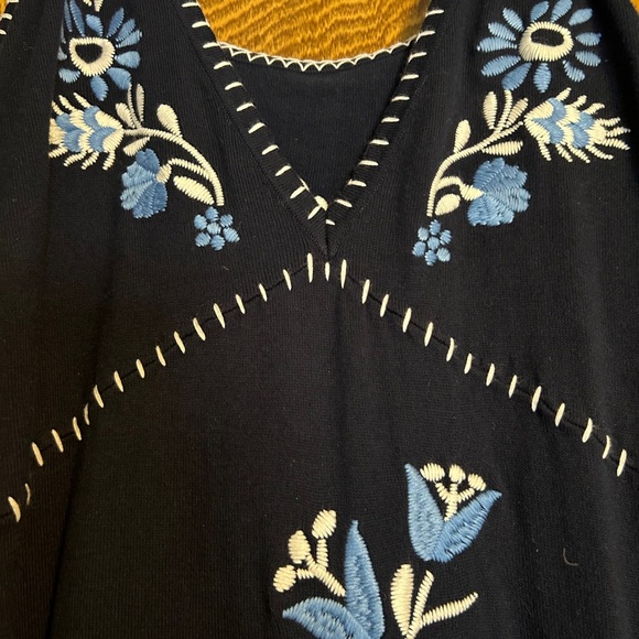 Figue knit embroidered maxi dress - Picture 3 of 4